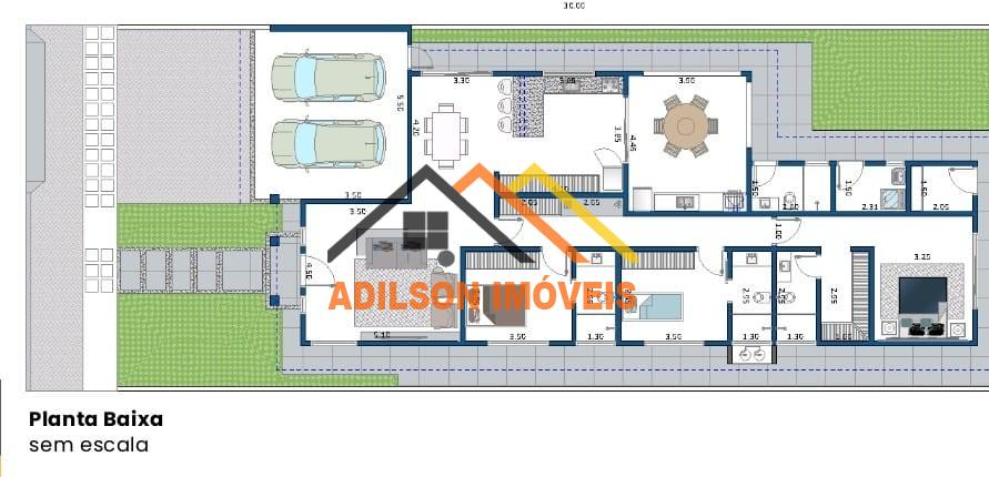 Casa, 3 quartos, 184 m² - Foto 3